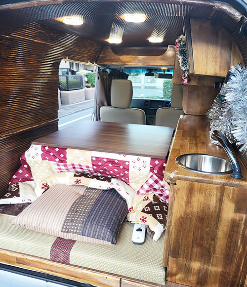 キャンピングカー「コタツ」①