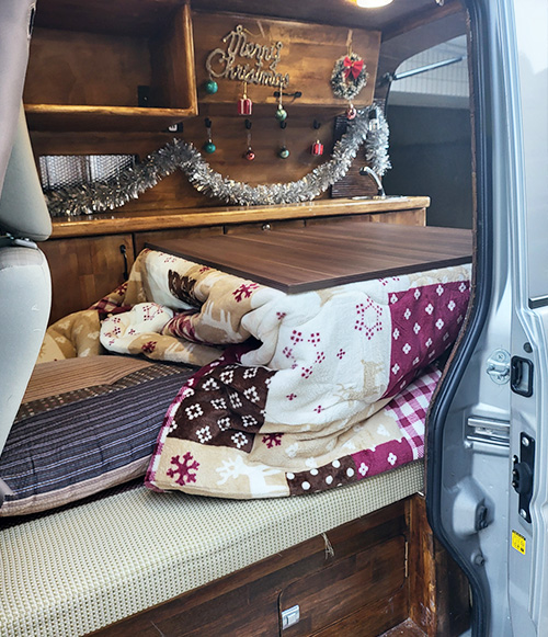 キャンピングカー「コタツ」②